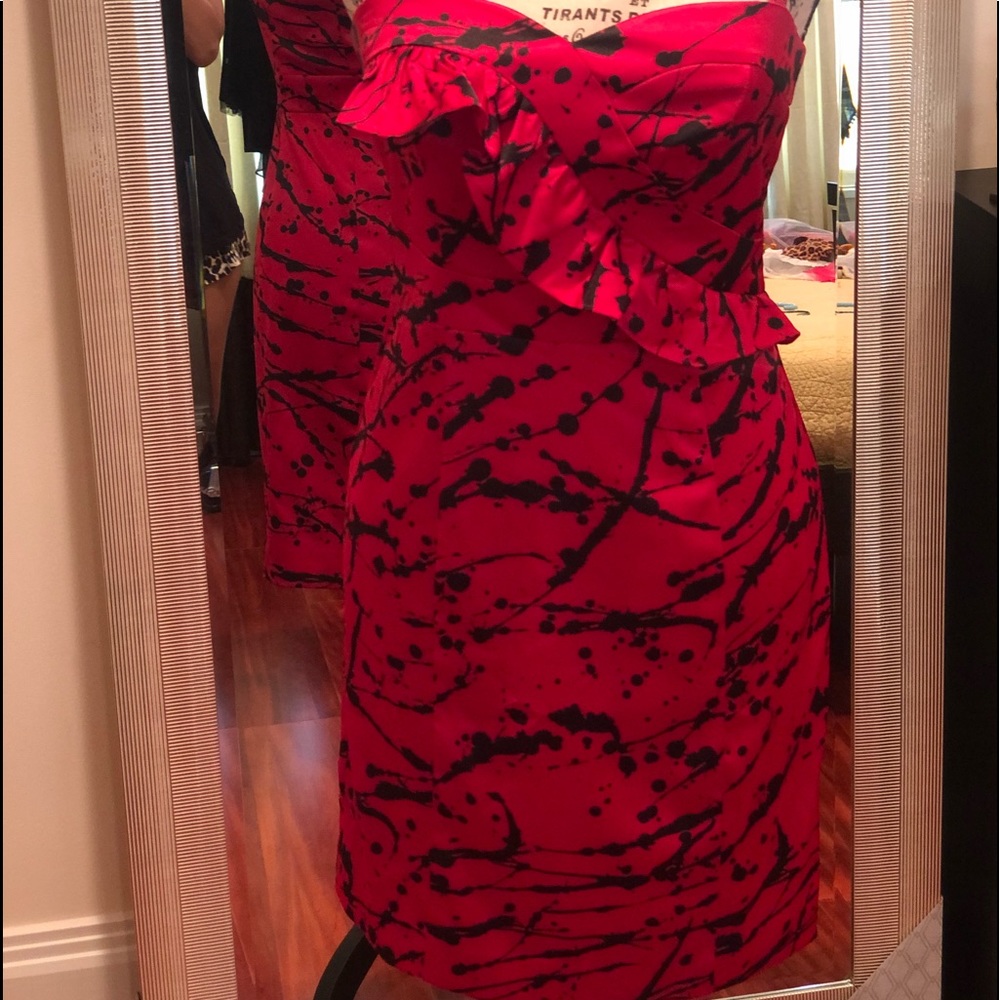 Beautiful Fire Red print dress 🔥